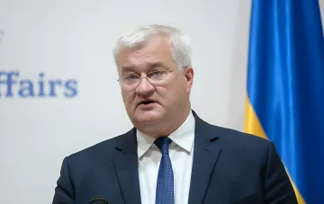 Andrii Sybiha at a press conference at the Ministry of Foreign Affairs of Ukraine: confirmation of his position as head of the ministry in the new government