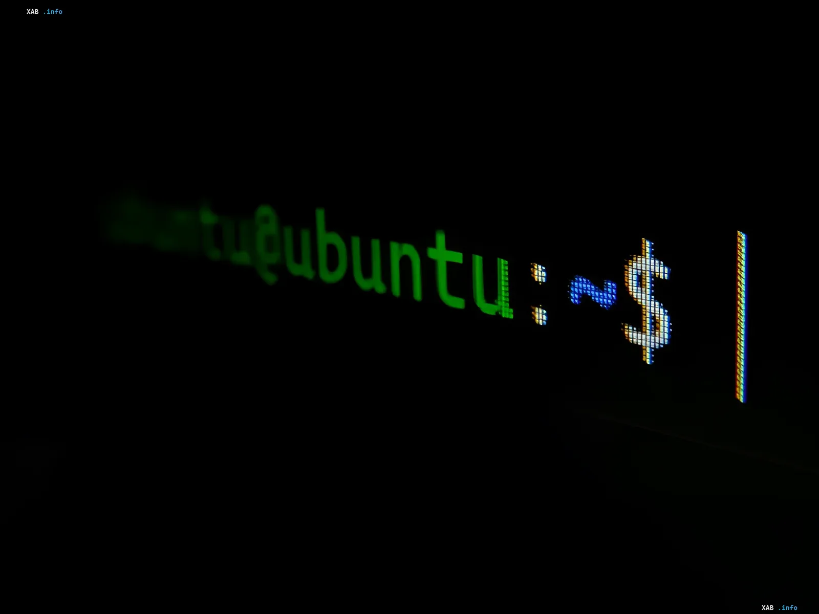 Ubuntu terminal with command line, symbolizing the growing popularity of Ubuntu on Windows