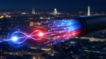 Квантовая передача данных по городским оптоволоконным кабелям: запутанные фотоны в действии