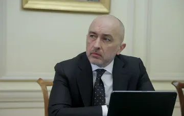 NBU-Chef Andriy Pyshny bei der Sitzung der Werchowna Rada zum Skandal um die Sense Bank im Wert von 150 Millionen Hrywnja