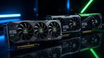 NVIDIA GeForce RTX 3080 Grafikkarten mit auf 20 GB aufgerüstetem Speicher nach dem Neulöten in chinesischen Werkstätten