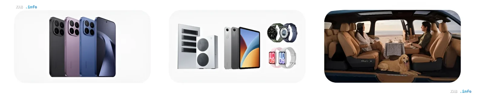 Линейка смартфонов Xiaomi, экосистема IoT-устройств и интерьер электромобиля Xiaomi — ключевые направления отчёта компании за II квартал 2026