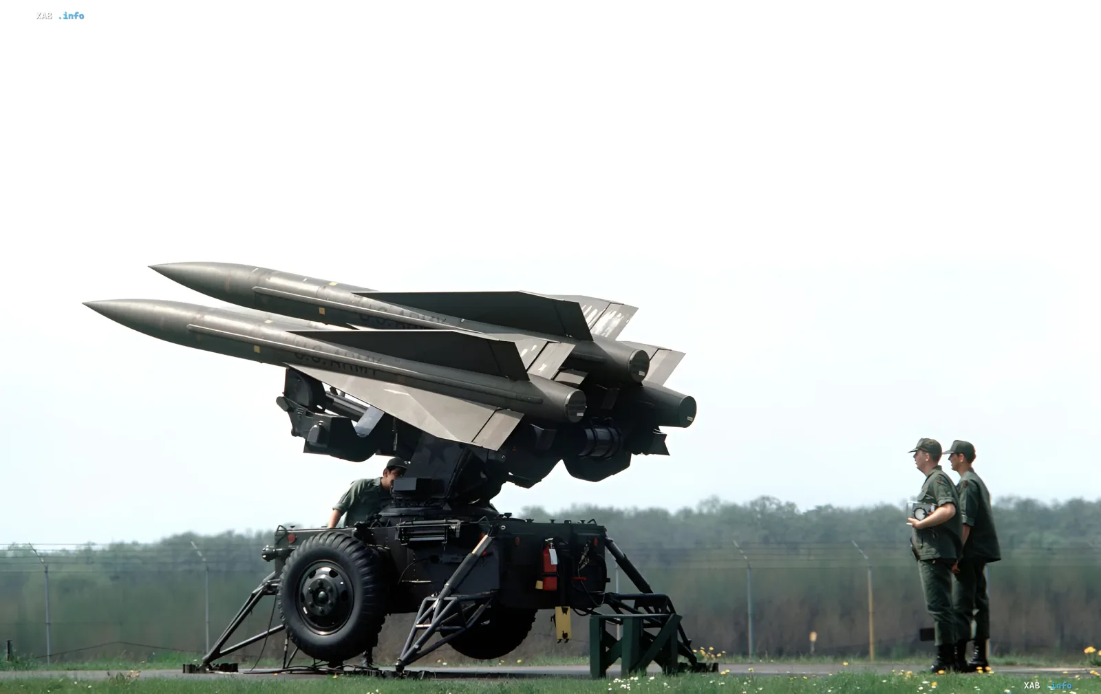 Launcher of a surface-to-air missile from the Vectus Air Defense Systems air defense system, launched by Blackwater founder Eric Prince with the participation of a Ukrainian startup