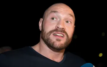 Tim Hearn at a press conference discusses the financial terms of the Fury – Joshua fight, which is at risk of being called off