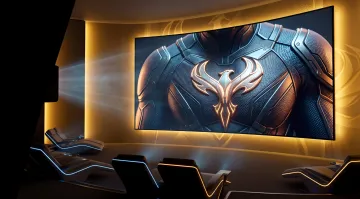 Modern premium cinema with a giant screen and luxurious reclining chairs for the perfect viewing experience of 'Spider-Man: A Brand New Day'