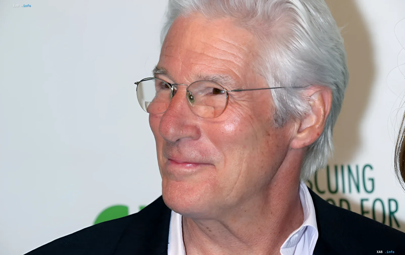 Richard Gere mit Brille bei einer öffentlichen Veranstaltung: der Hollywood-Star, dessen Karriere in einer Schulband und im Theater begann