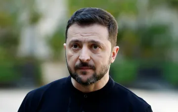 Владимир Зеленский на фоне заявления о реформе мобилизации и совместных действиях Минобороны и ВСУ