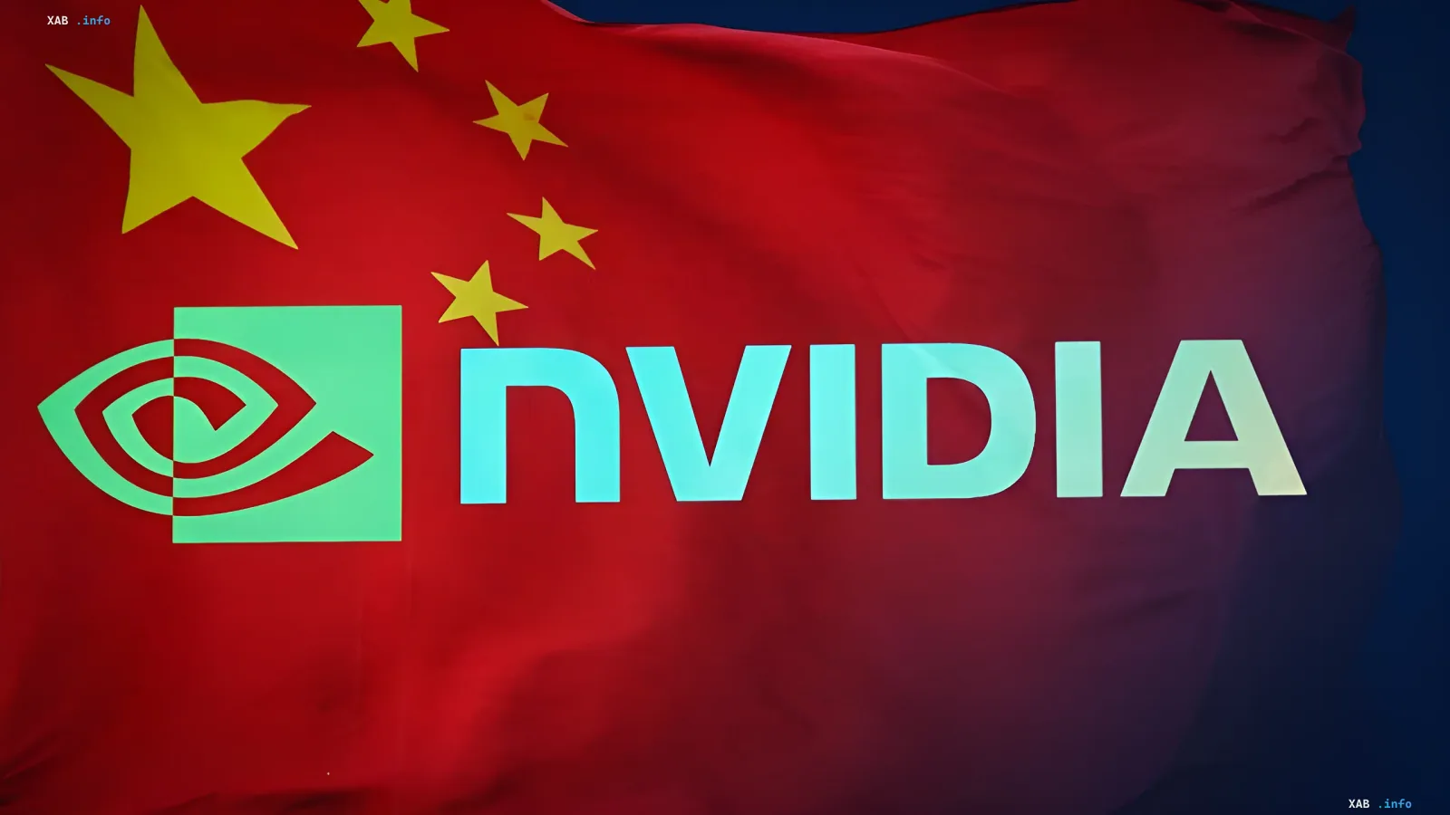 Логотип NVIDIA на фоне китайского флага: компания готовит особый ИИ-чип на базе технологий Groq для обхода экспортных ограничений