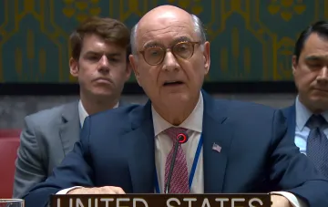 Представитель США выступает на заседании Совета Безопасности ООН, призывая Россию и Украину прекратить удары по гражданским объектам
