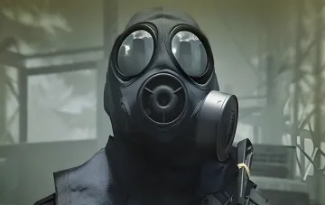 Игрок в маске Гоуста из Call of Duty: Modern Warfare 4 в бета-версии игры