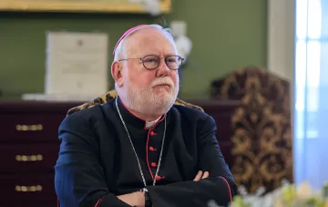 Vatican representative in cardinal attire at the meeting with Sergey Lavrov in Moscow, calling for an end to the war against Ukraine