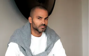 Tony Parker in a portrait photo: the former basketball star cut his salary six times to save ASVEL's coaching staff