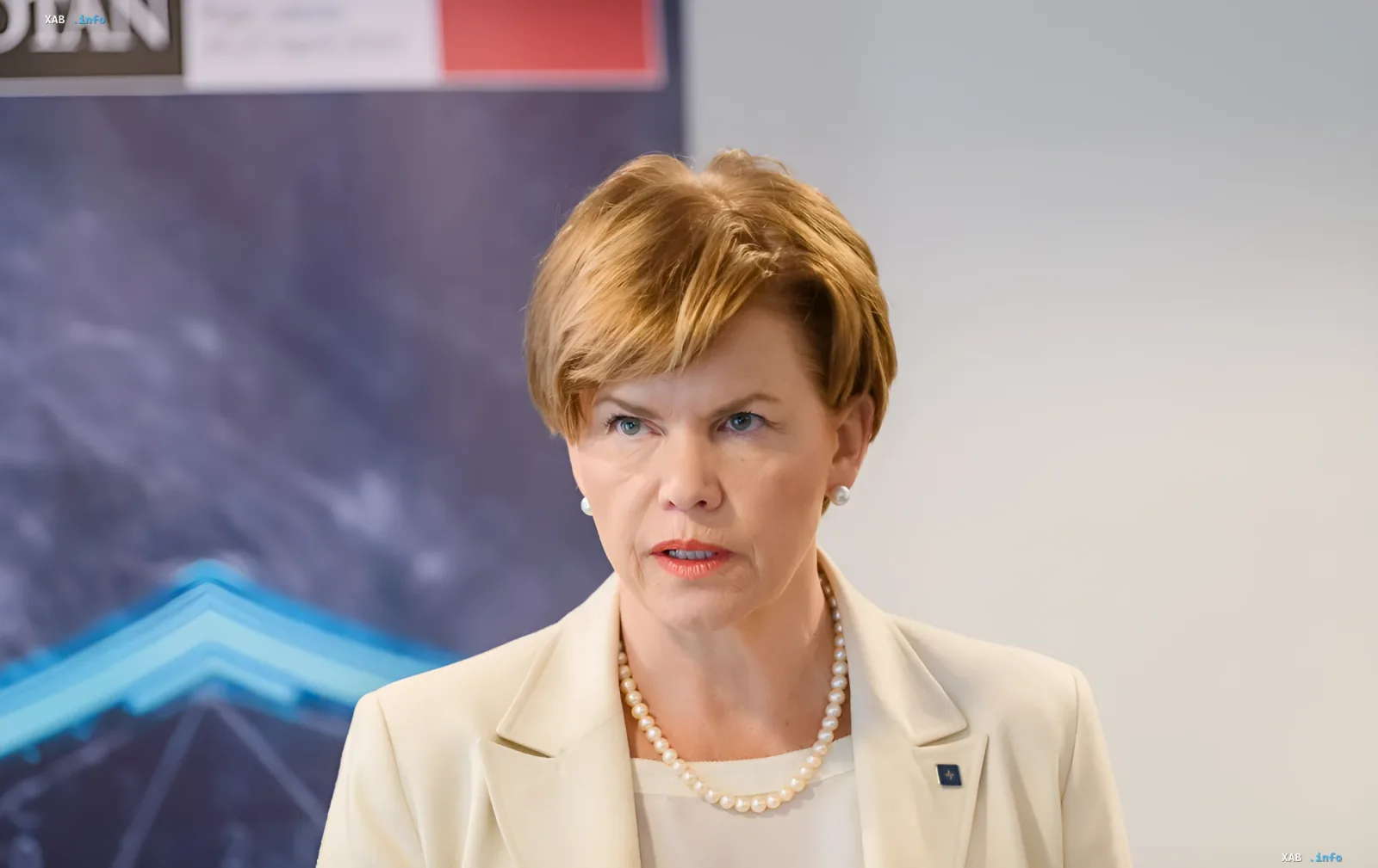 Глава МЗС Латвії на пресконференції попереджає про глобальні наслідки атак на зернову інфраструктуру України