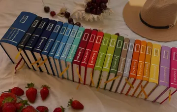 Ряд книг із кольоровими корешками на світлій ткани — символ відновлення відправок видавництва «А-ба-ба-га-ла-ма-га» після знищення складу