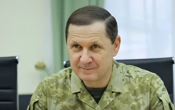 Новый исполняющий обязанности главы Госпогранслужбы Украины в камуфляжной форме на официальном портрете