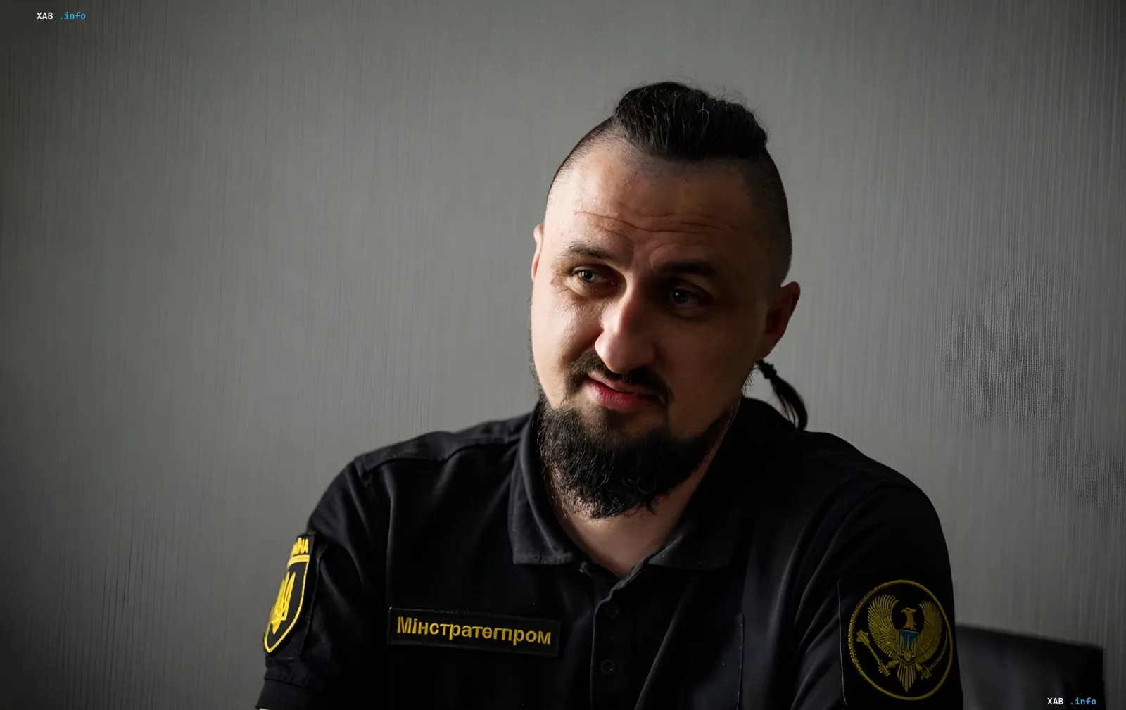 Сергій Камышин у формі працівника Міністерства будівництва