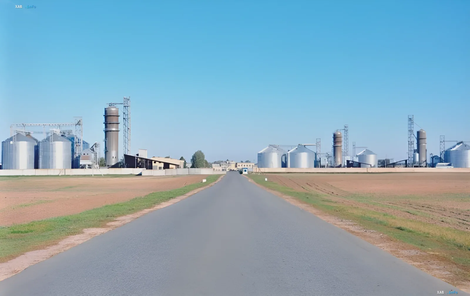 Kornsilos und Elevatoren des Agroholdings „Zemlia i Wolja“ in der Oblast Tschernihiw, im Zentrum der Erbschafts-Schuldenstreitigkeiten