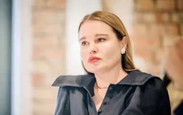 Участница стратегического совещания по координации военной помощи Украине в формате «Рамштайн»