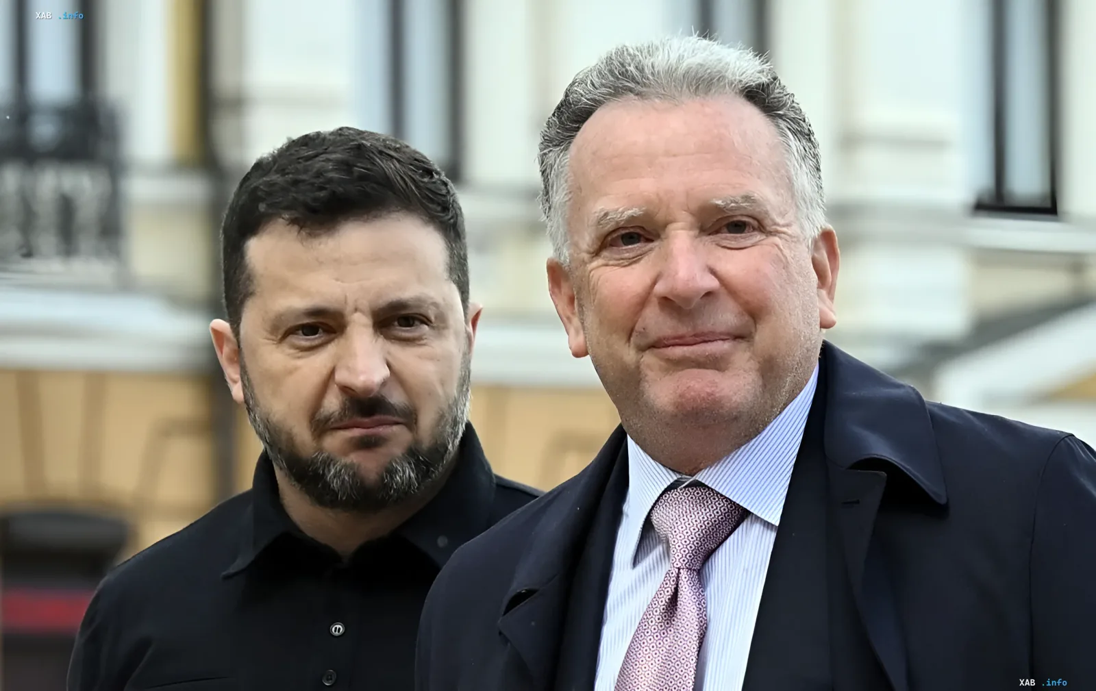 Владимир Зеленский и Стив Уиткофф на фоне обсуждения мирного пакета по Украине