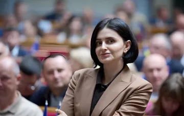 Министр финансов Украины в зале парламента во время обсуждения триллионных заимствований на 2027–2029 годы
