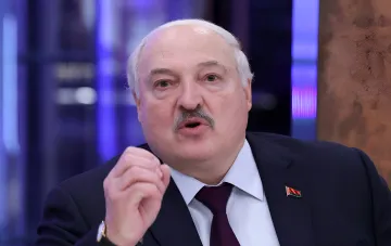 Alexander Lukashenko during a statement that Belarus will not be the first to attack its neighbors