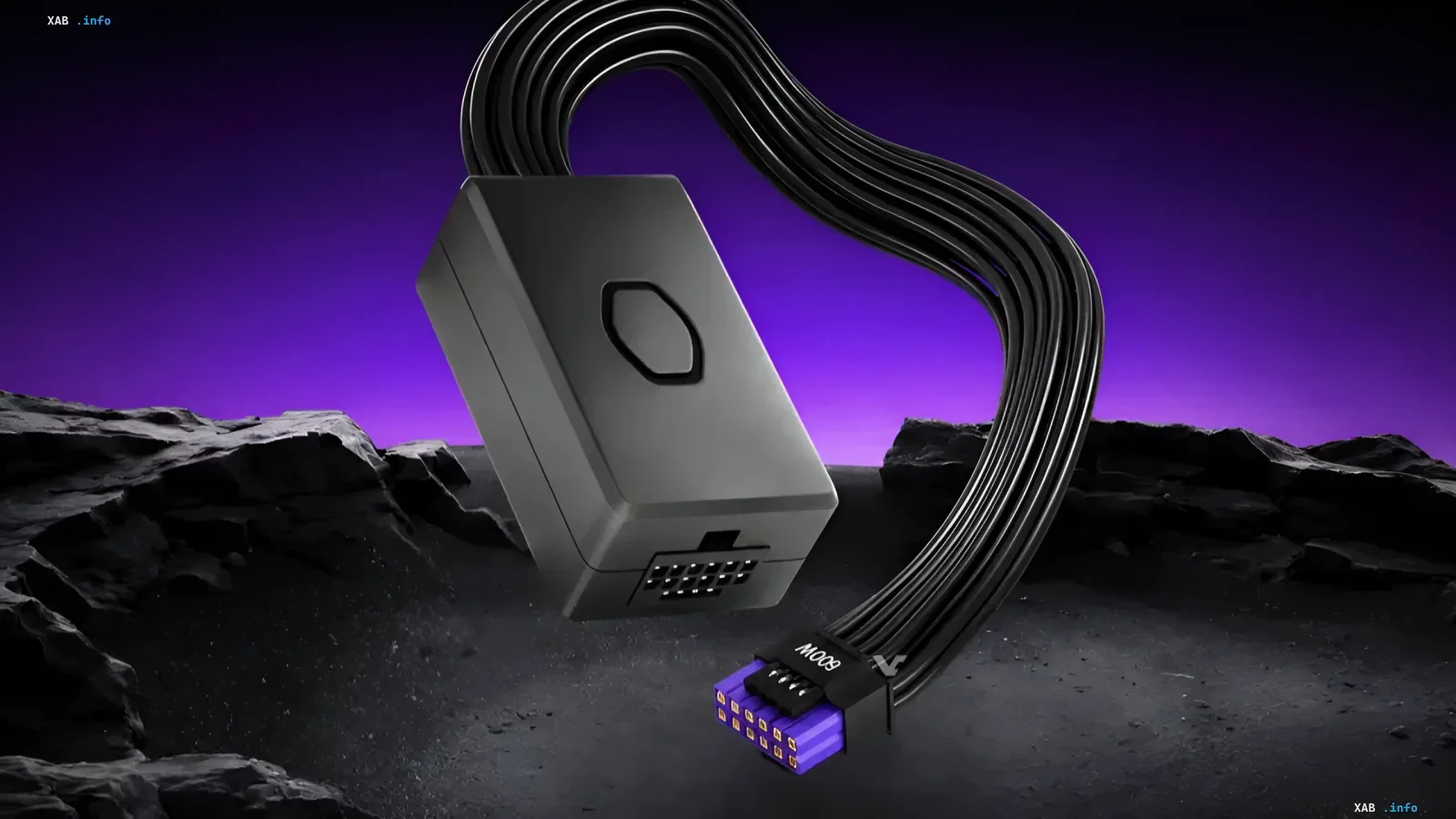 Адаптер Cooler Master GPU Shield із роз'ємом 12V-2x6 та фіолетовим конектором для захисту відеокарти від перегріву