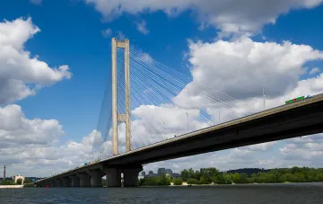 Південний міст у Києві через Дніпро: вантова конструкція, яку частково перекриють для водіїв з 15 вересня