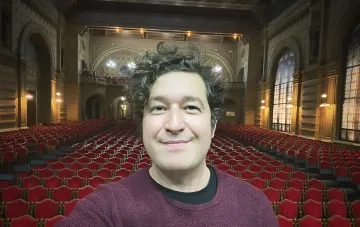 PianoBoy in a theater hall ahead of Ukraine's Eurovision 2027 national selection