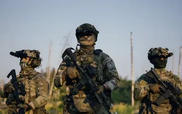 Українські військові Третього армійського корпусу в ході операції «Вівальді» на півночі Донеччини