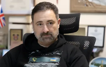 Володимир Смілянський, гендиректор Укрпошти, який подав позов проти НБУ і вимагає скасувати звільнення