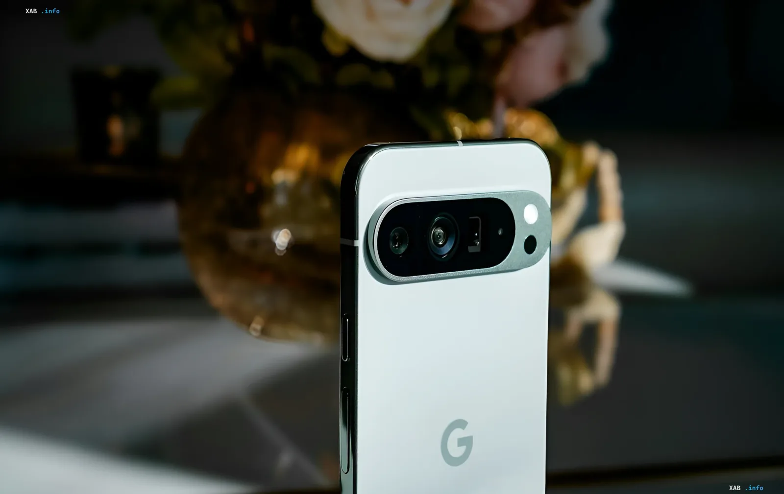 White Google Pixel smartphone with camera bar illustrating the confirmed modem vulnerability enabling zero-click attacks