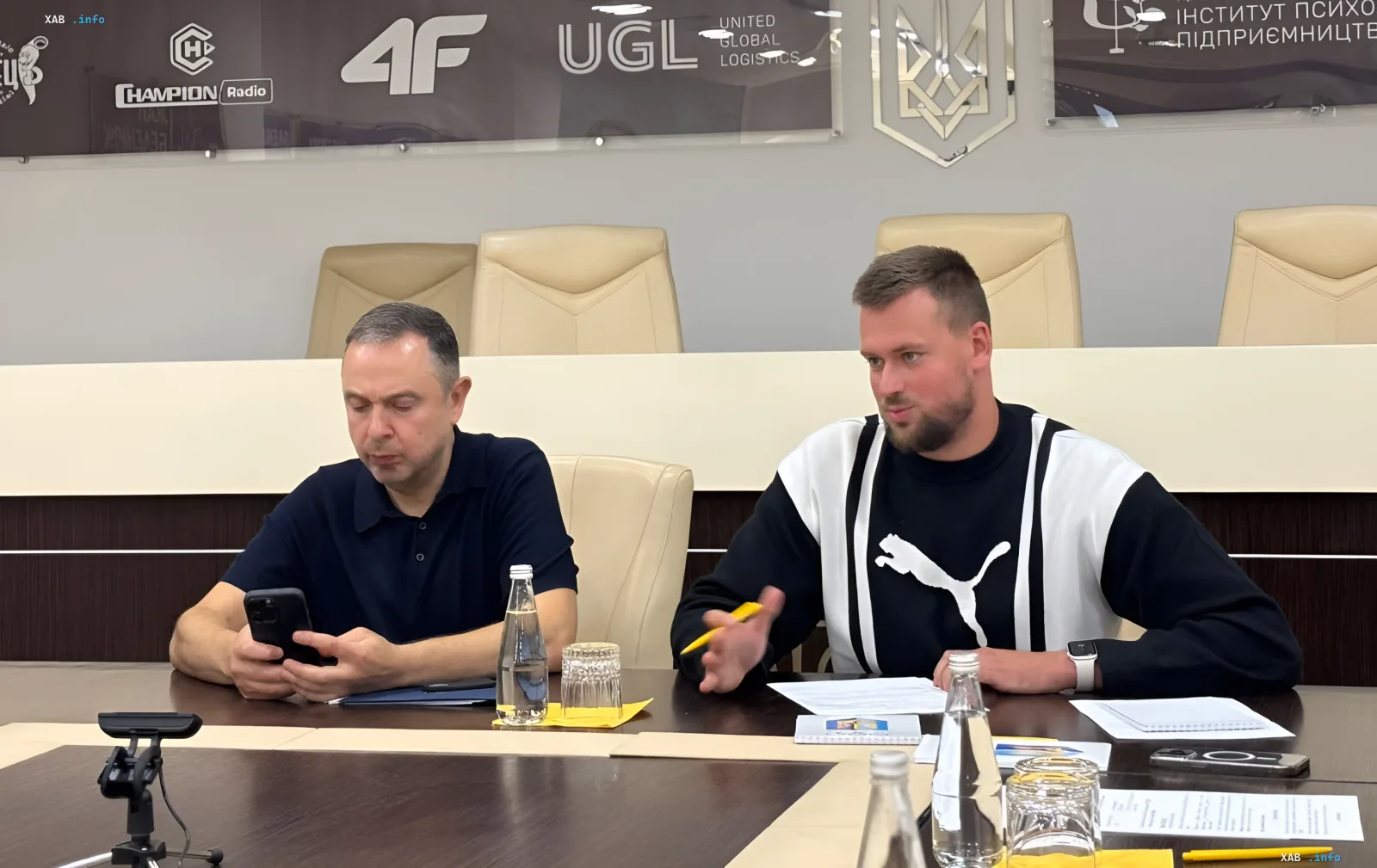 Mikhail Romanchuk at the Ukrainian NOC Athletes' Commission meeting, elected head for 2026–2030