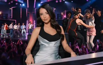 DOROFEEVA as a special judge on the first prime show of the updated Factory of Stars