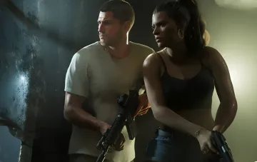 Персонажи GTA 6 с оружием в кинематографичной сцене — ажиотаж вокруг игры и запуск мультиплеера в 2027 году