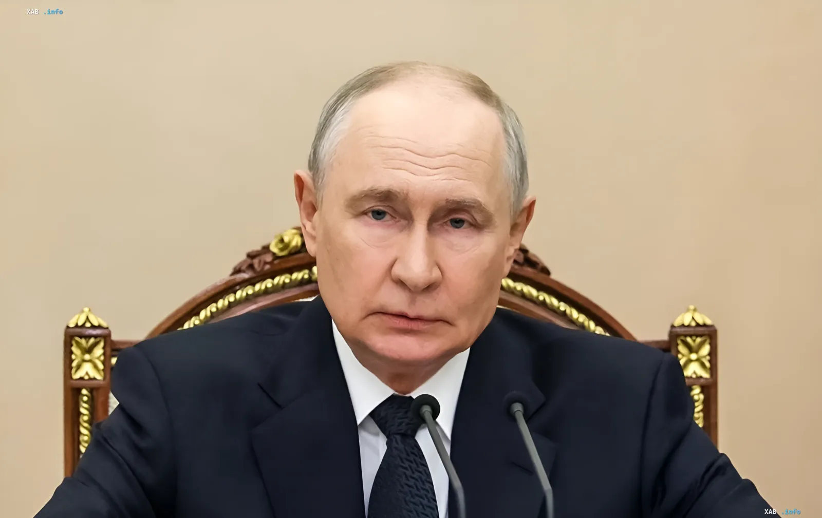 Владимир Путин на официальном портрете в контексте ироничного трека Pet Shop Boys