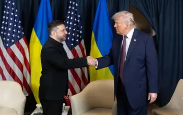 Встреча Владимира Зеленского и Дональда Трампа на полях Генассамблеи ООН