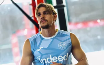 Jaroslaw Jarmoluch in a Brentford training vest misses the Nations League window with the Ukraine national team