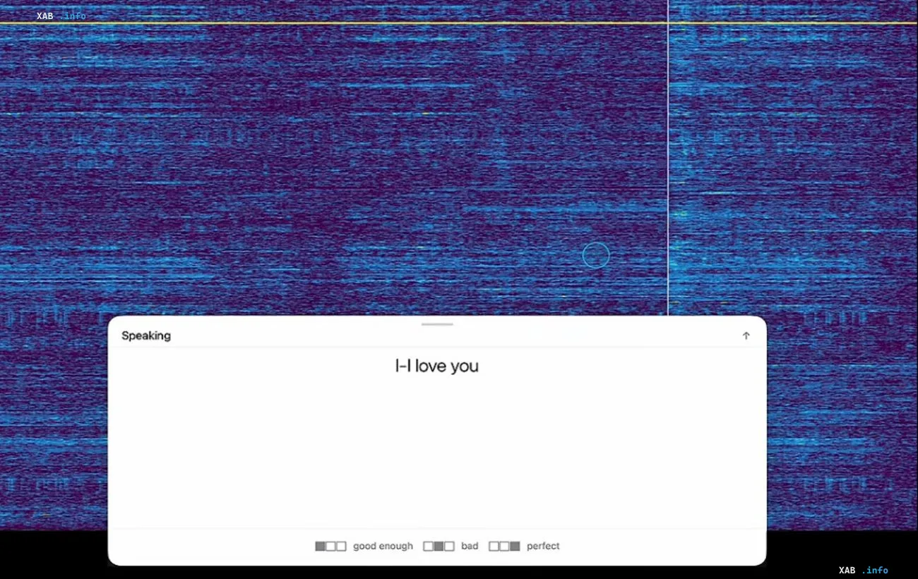 Интерфейс системы Neuralink с расшифровкой фразы «I love you» из сигналов мозга пациента с БАС