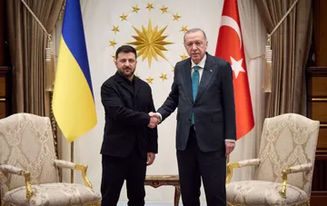 Zelensky und Erdogan besprechen Sicherheit im Schwarzen Meer und Drohnenabkommen
