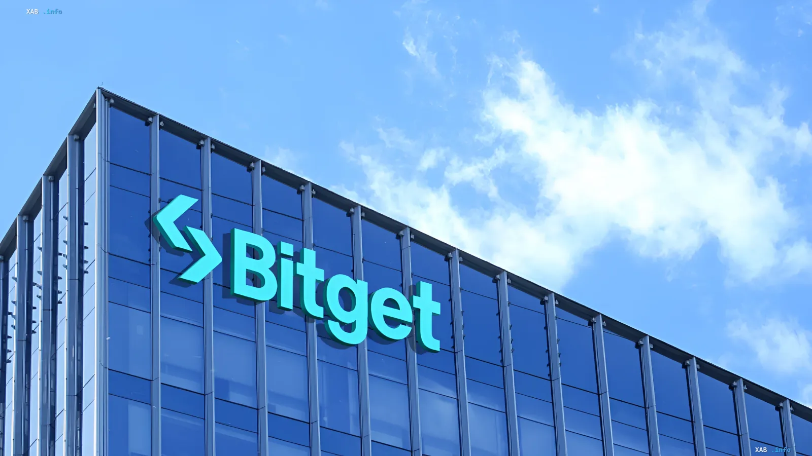 Logo and interface of cryptocurrency exchange Bitget following the hacking attack
