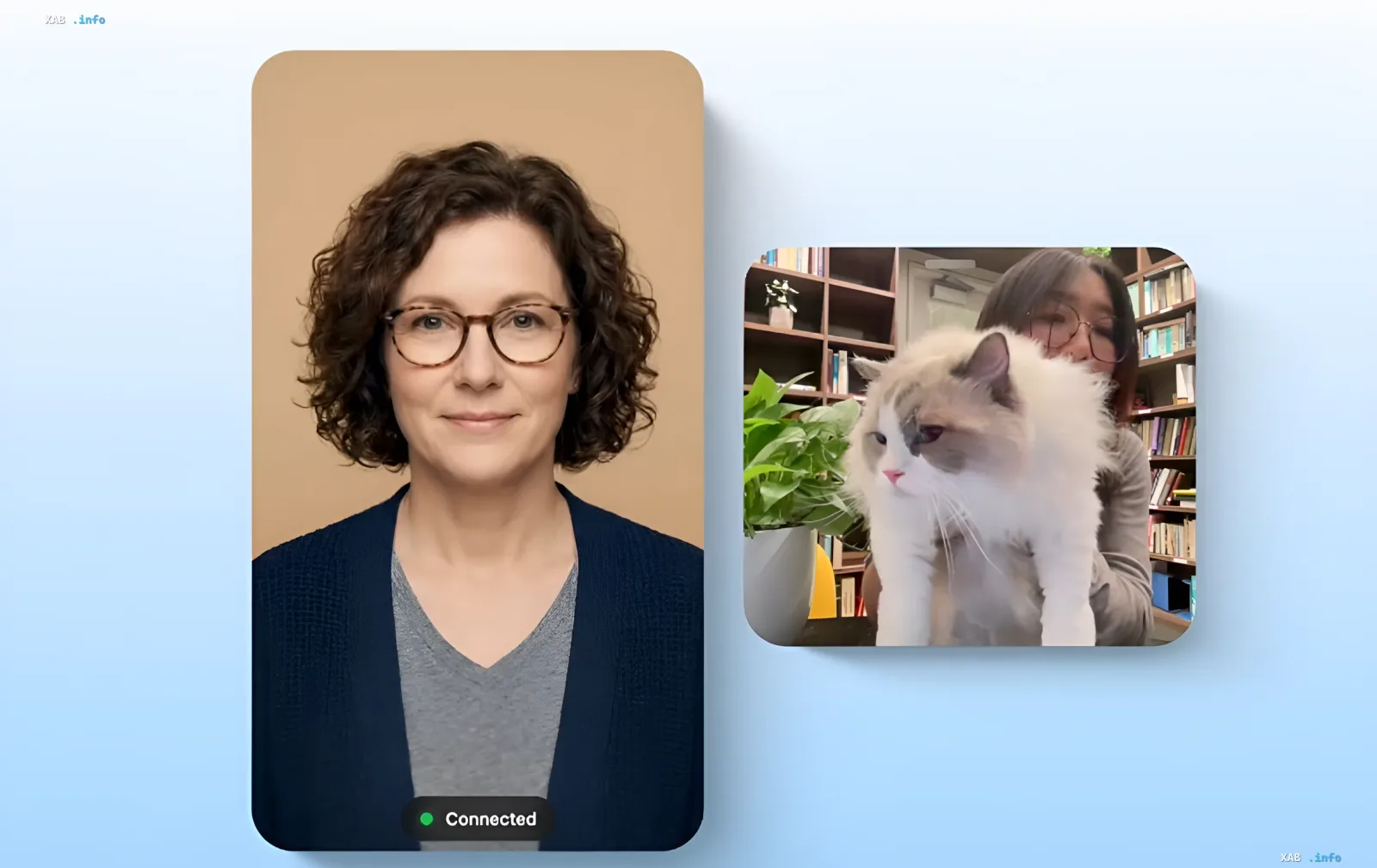 Интерфейс технологии Live Avatar от Google DeepMind с цифровым лицом ИИ