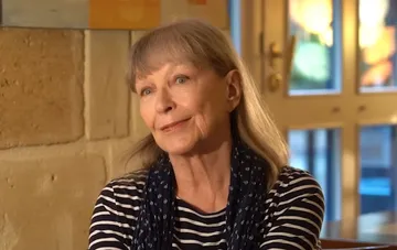 Porträt von Marina Vlady, französische Schauspielerin und Witwe von Wladimir Wyssezkij, die im Alter von 88 Jahren verstarb