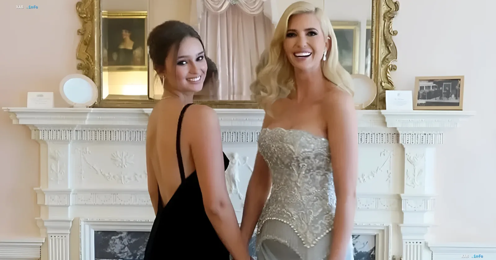 Ivanka Trump und Arabella Kushner beim Empfang im Weißen Haus