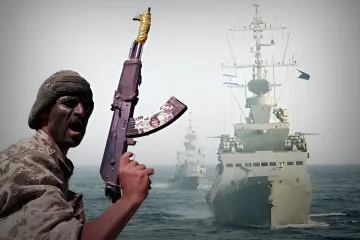 Warship and naval context in the Red Sea region