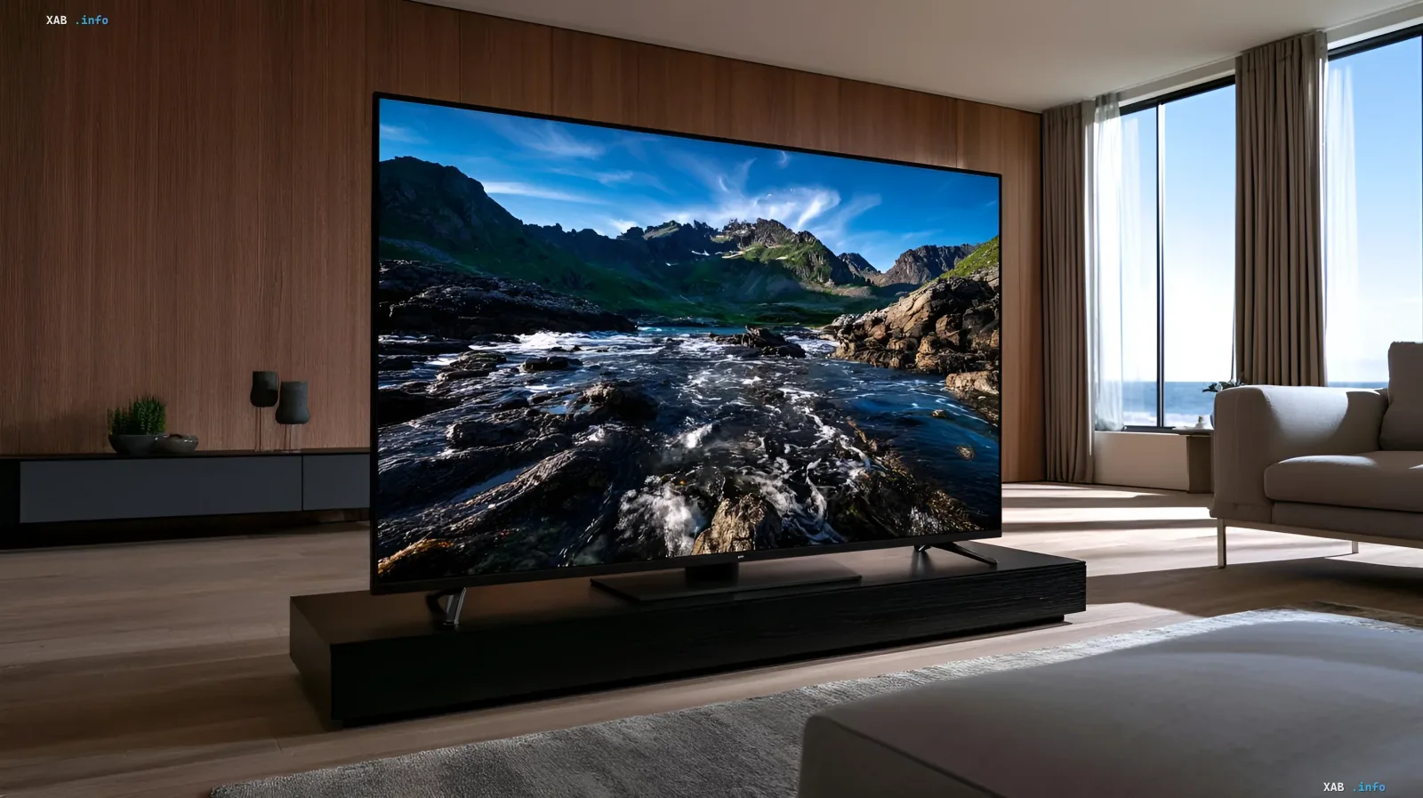 Телевизор Sharp с ошибкой экрана в Китае