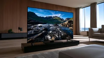 Телевизор Sharp с ошибкой экрана в Китае