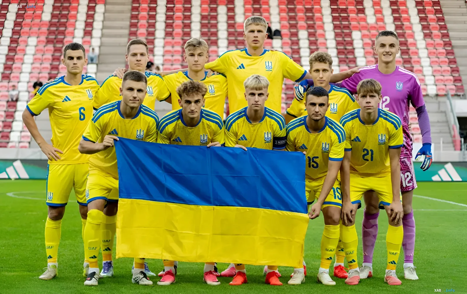 Молодежная сборная Украины по футболу в матче против Турции