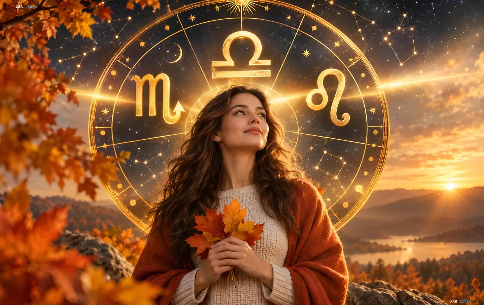 Zodiac signs Scorpio, Libra and Leo in October 2026