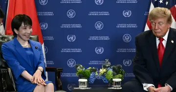 US-Präsident Donald Trump und Japans Premierministerin Takaichi Sanae