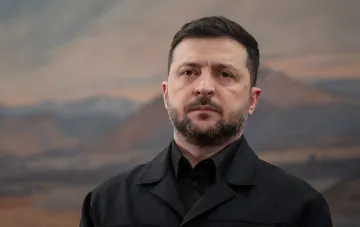 Ukrainisches Militär an der Front bei aktiven Kampfhandlungen